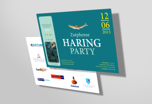 Uitnodiging Haring Party Zutphen